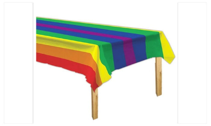 Rainbow Tablecover Party